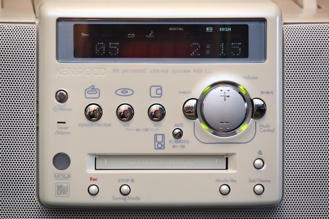 KENWOOD MDX-L1 CD/MD/TUNER コンポ ラジカセ 極美品