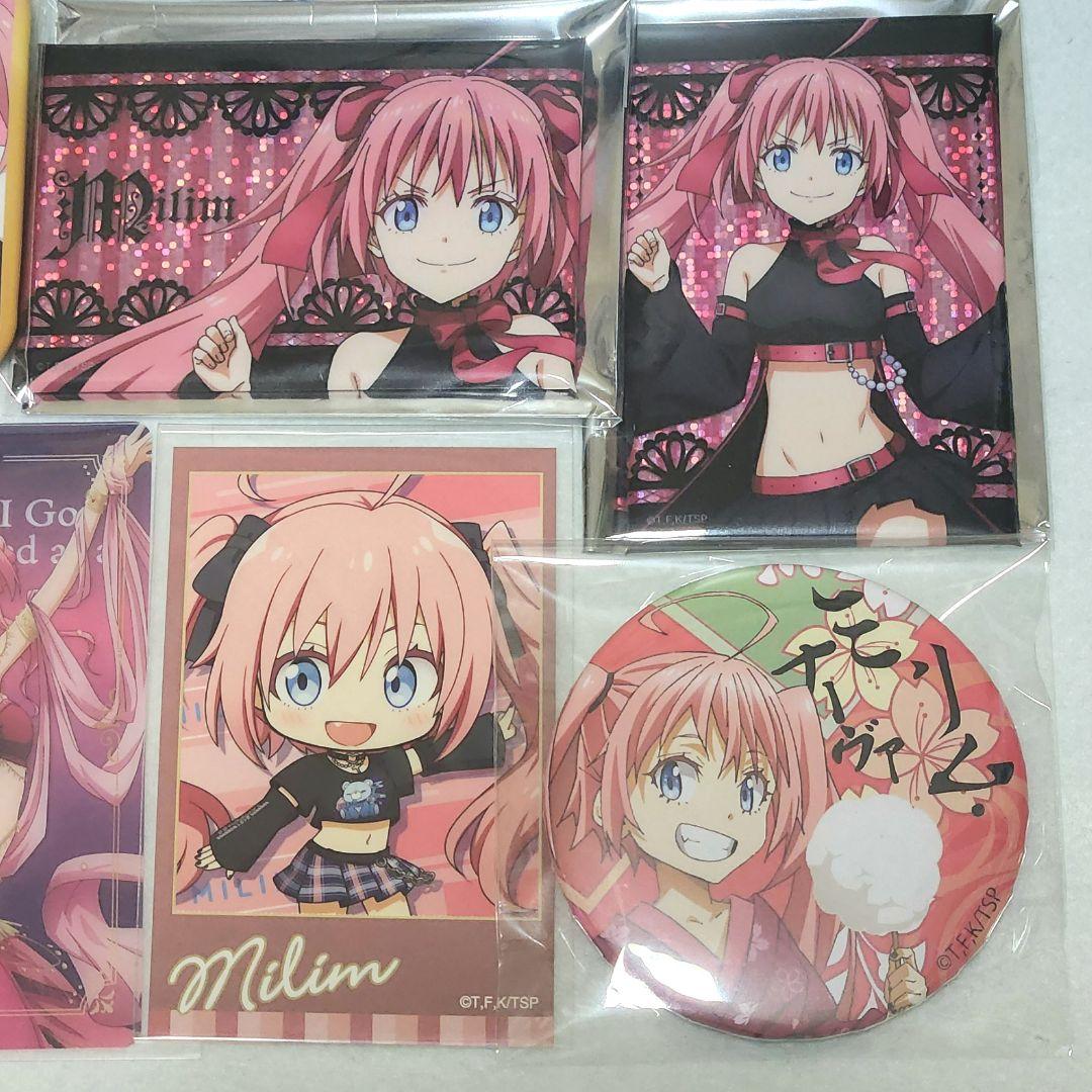 ミリム　缶バッジ　ステッカー　カード　転生したらスライムだった件　転スラ