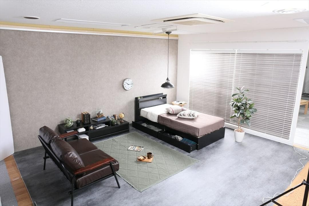 IN BD PT　シングルベット　フレームのみ　ナチュラル