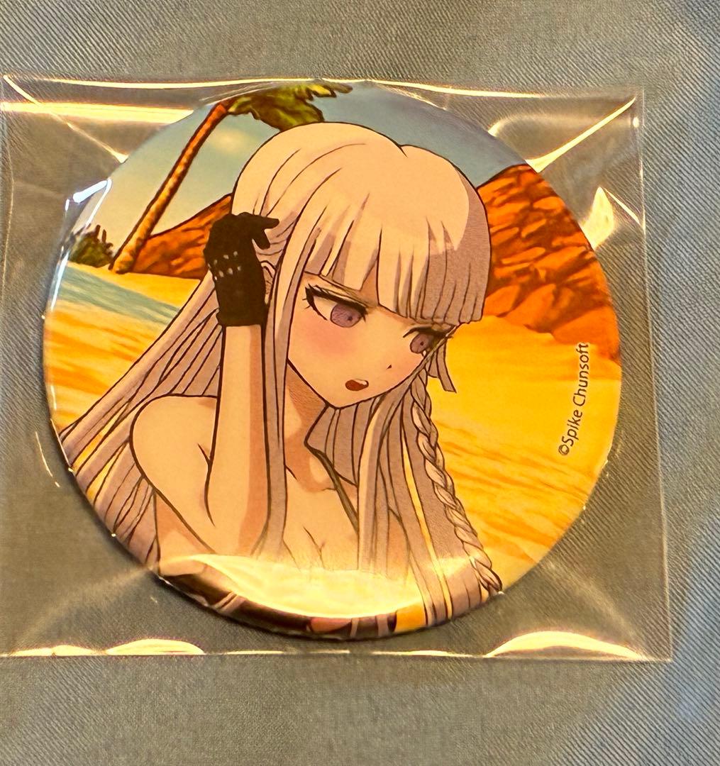 ダンロン　水着　缶バッジ　霧切響子・舞園さやか