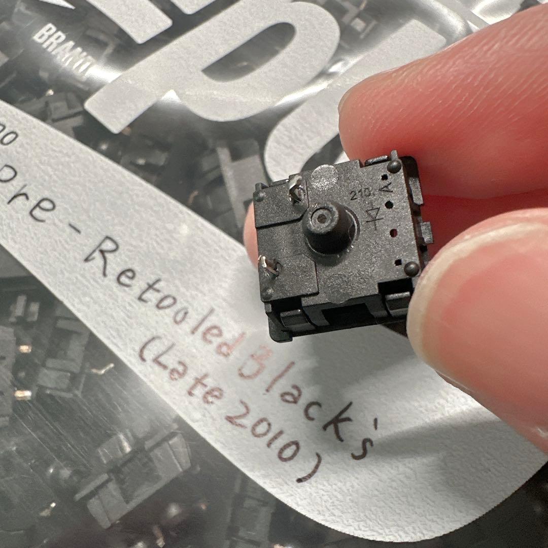 Cherry Pre-Retooled MX Black 3pin 後期型87個