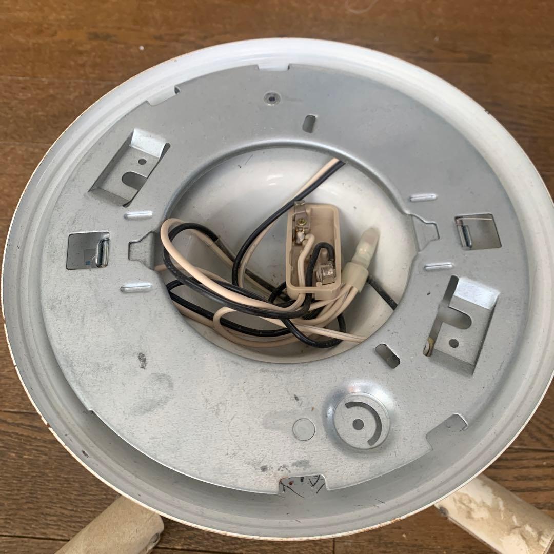 【中古品】アンティーク天井照明　シェルガラス