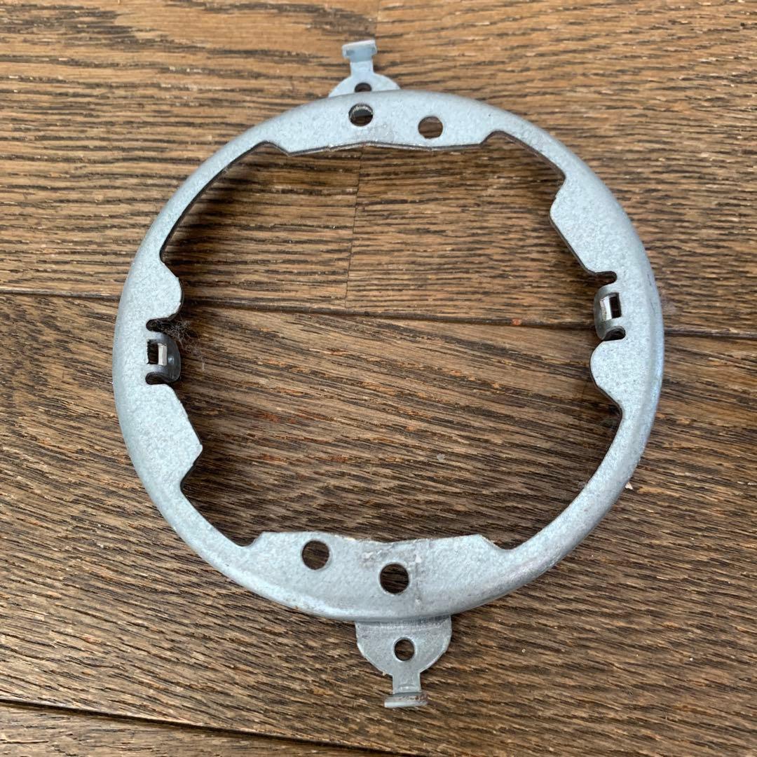 【中古品】アンティーク天井照明　シェルガラス