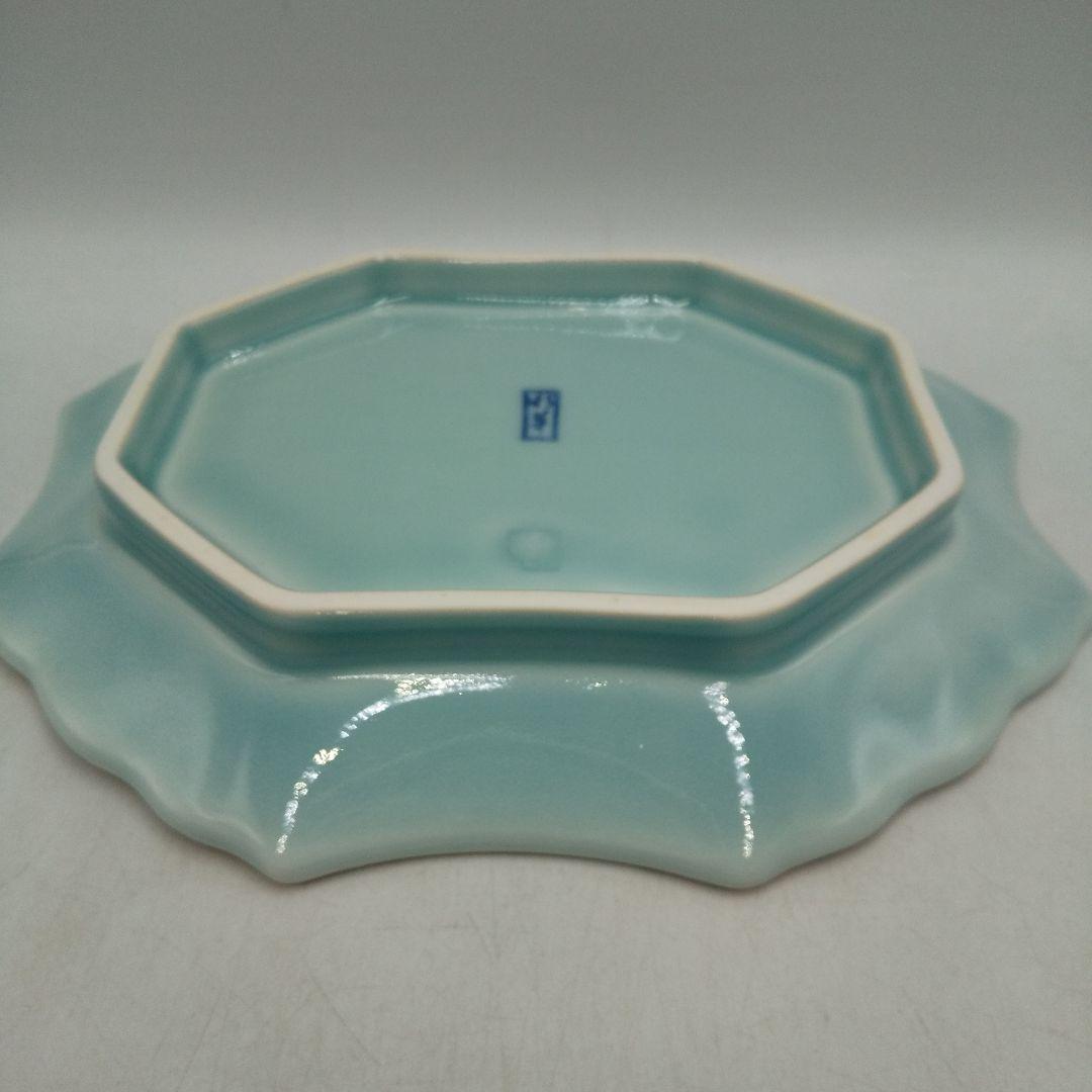 【お値下げ】有田焼うず潮7.5寸　波型皿　8枚セット　飲食店