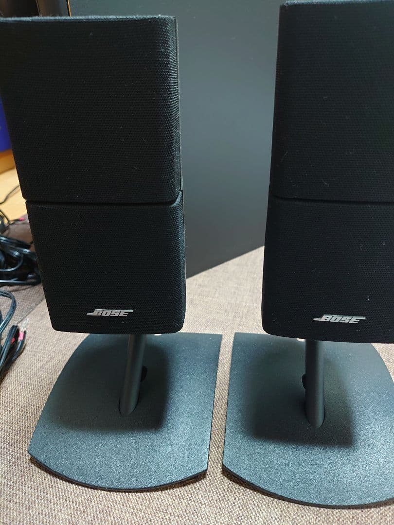 動作確認済　BOSE スピーカーAM-5Ⅲ＋サテライトスタンド付き元箱有り