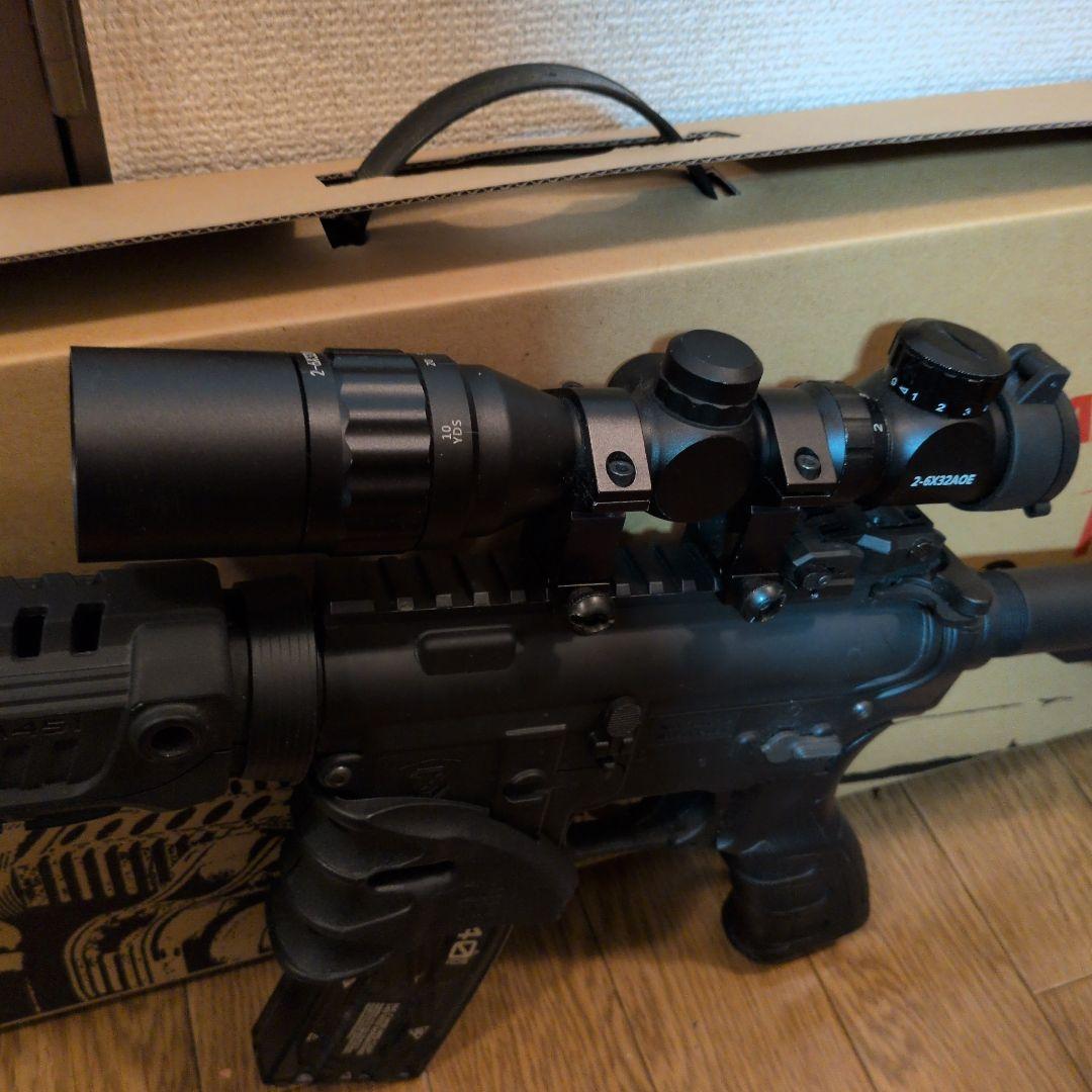 M4シリーズ 電動ガン ブラック サプレッサー付き