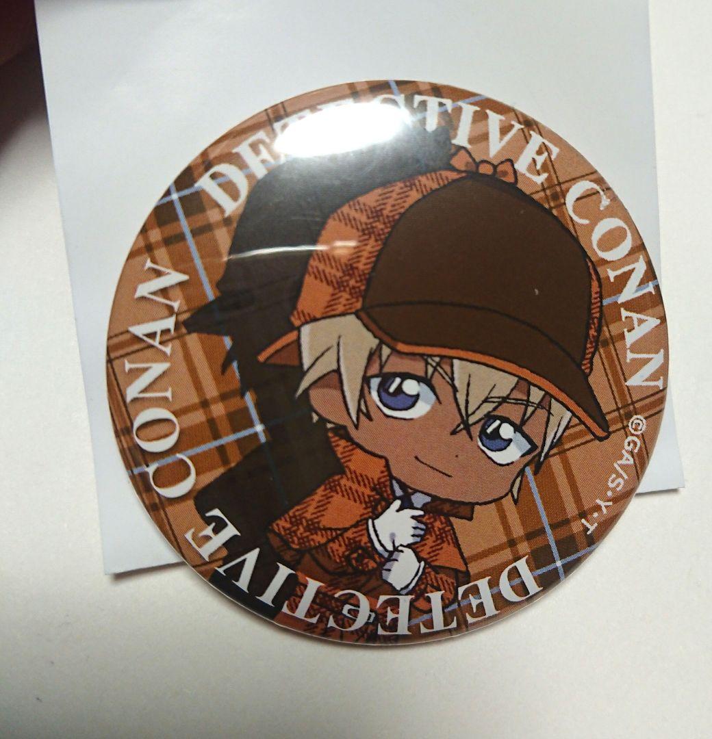 名探偵コナン 安室透 工藤新一 にいてんごトレジャー缶バッジ
