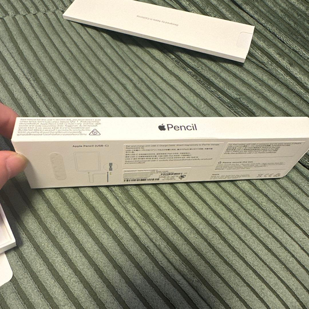 Apple Pencil (USB-C) 本体　純正　新品未使用