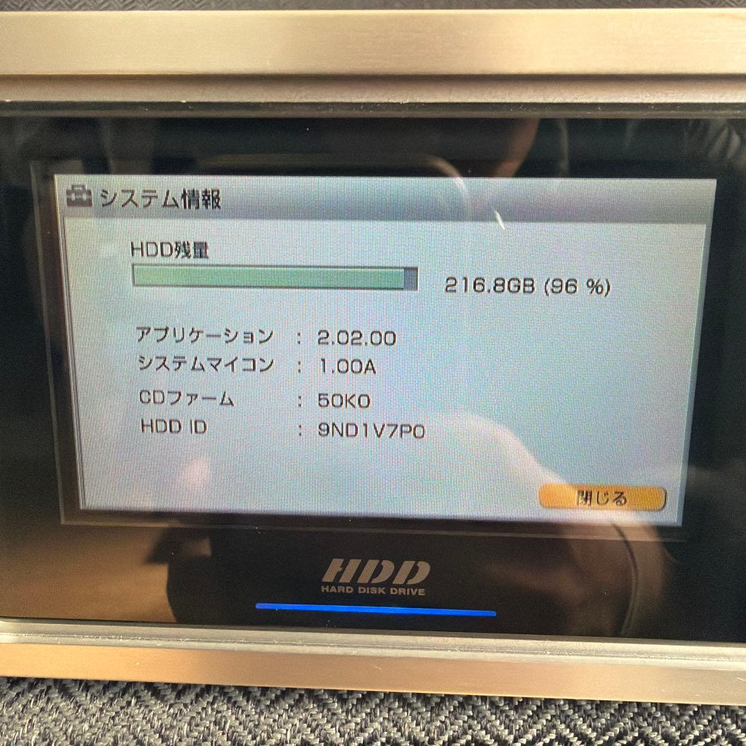 SONY ハードディスク オーディオレコーダー NAC-HD1