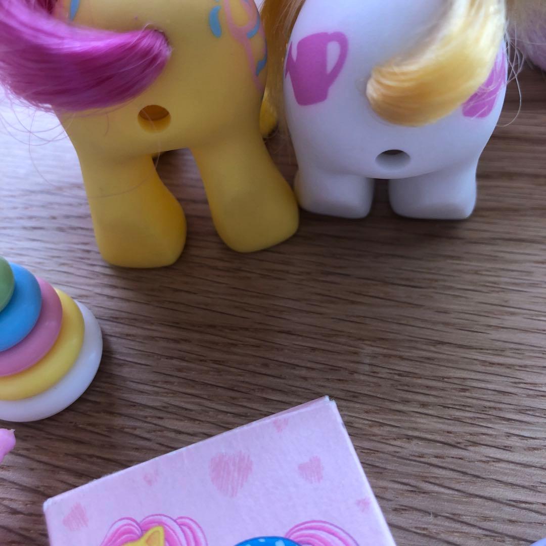 G1マイリトルポニー♡ベビーカー（バギー）♡母乳瓶♡ネックレスつき