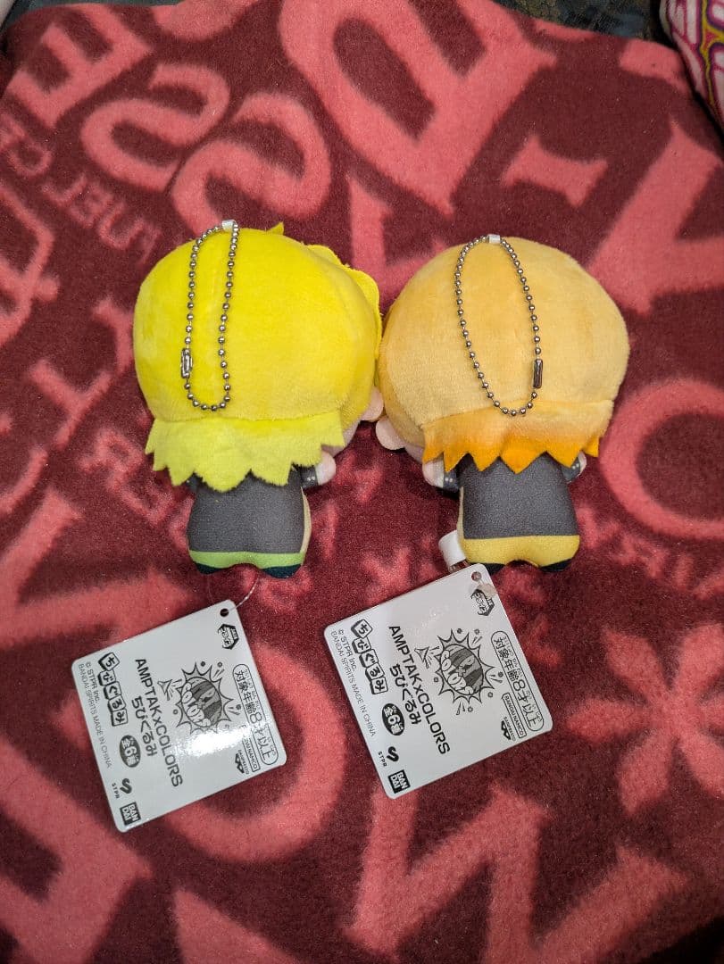 AMPTAKxCOLORS　アンプタックカラーズ ちびぐるみ　ぷりっつ　あっきぃ