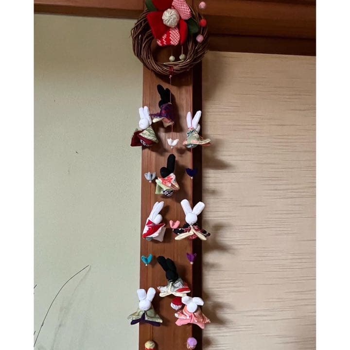兎の吊るし雛