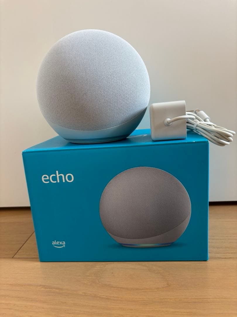 【極美品】Amazon echo 第4世代スマートスピーカー￼ ×Alexa