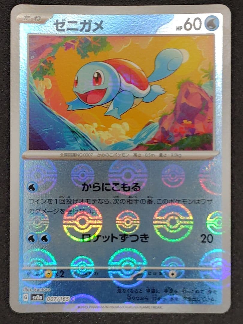 ゼニガメ＆カメール９枚セット　ゼニガメAR,わるいカメール 旧裏など