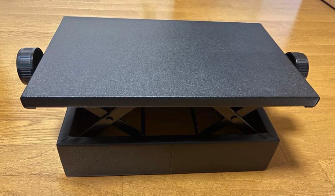 ピアノ高低補助台　S-33 ブラック　イトマサ