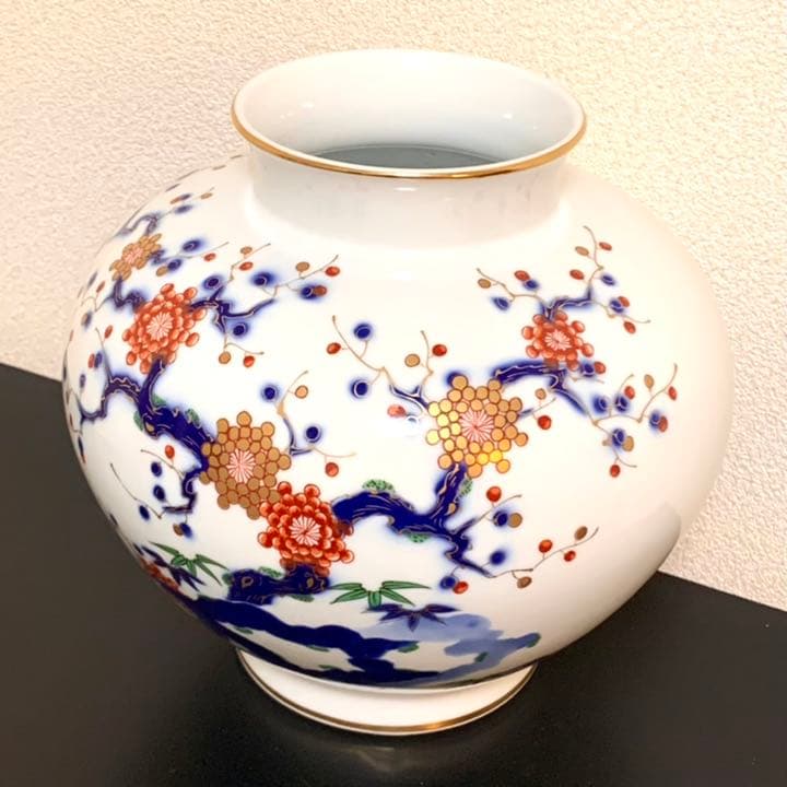 花器・新品・昭和レトロ（深川製磁・有田焼）・花瓶類㉒