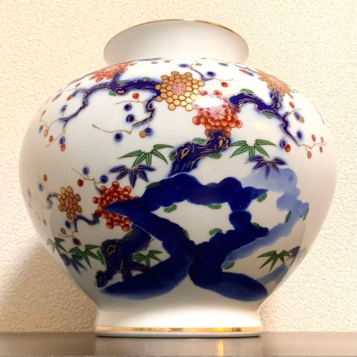 花器・新品・昭和レトロ（深川製磁・有田焼）・花瓶類㉒