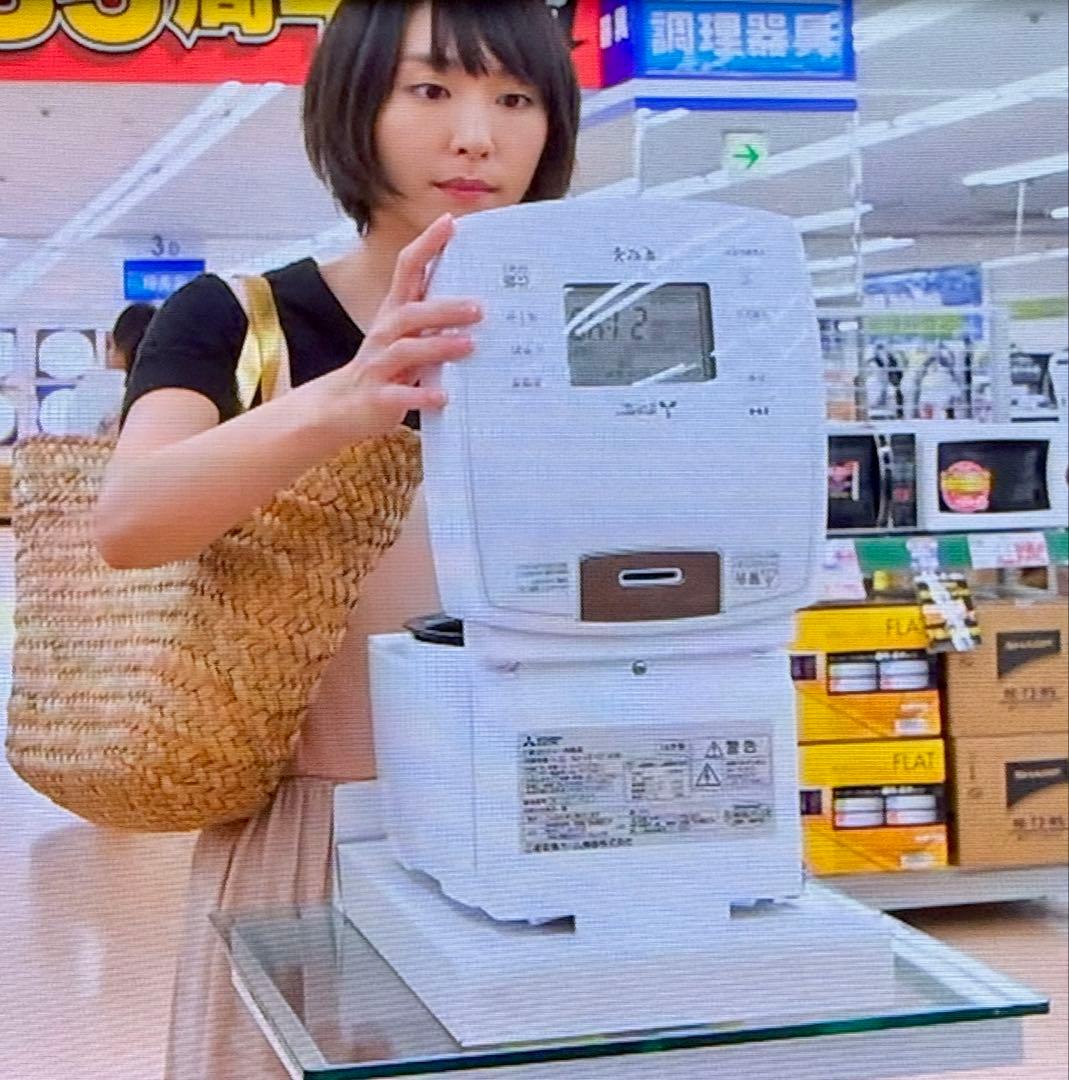 三菱 NJ-VVC10-W 炊飯器 ホワイト 5.5合 逃げ恥モデル