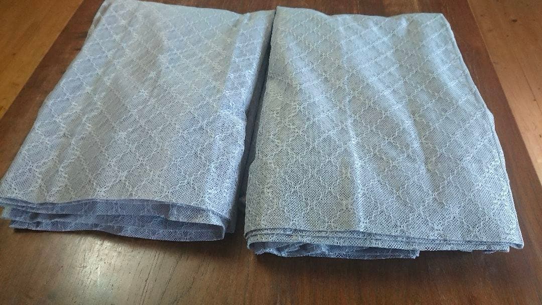 ニトリ　レースカーテン 203×145 2枚