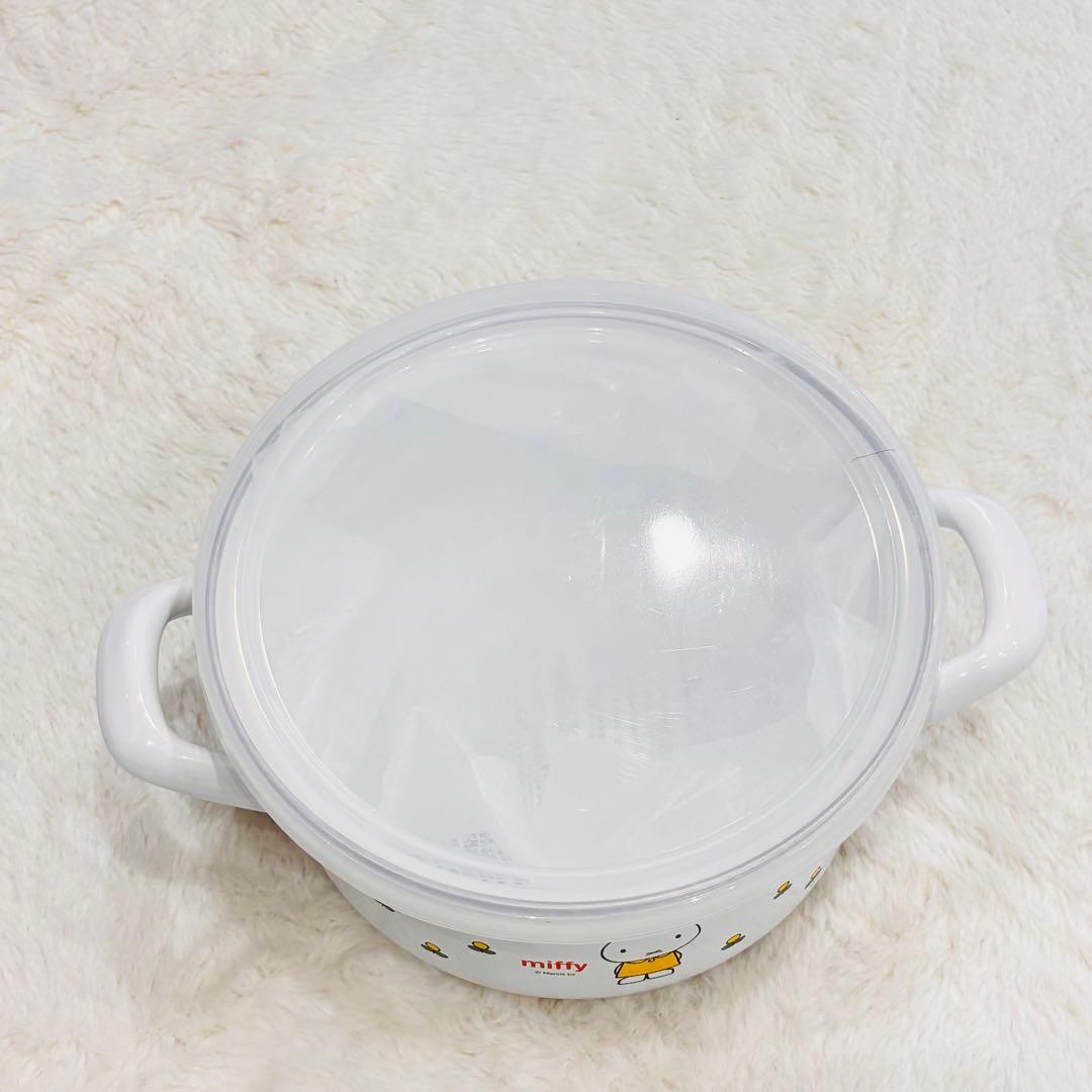 miffy　ミッフィー　ミニ鍋セット（ミニ片手鍋、ミニ両手鍋）蓋付　富士ホーロー