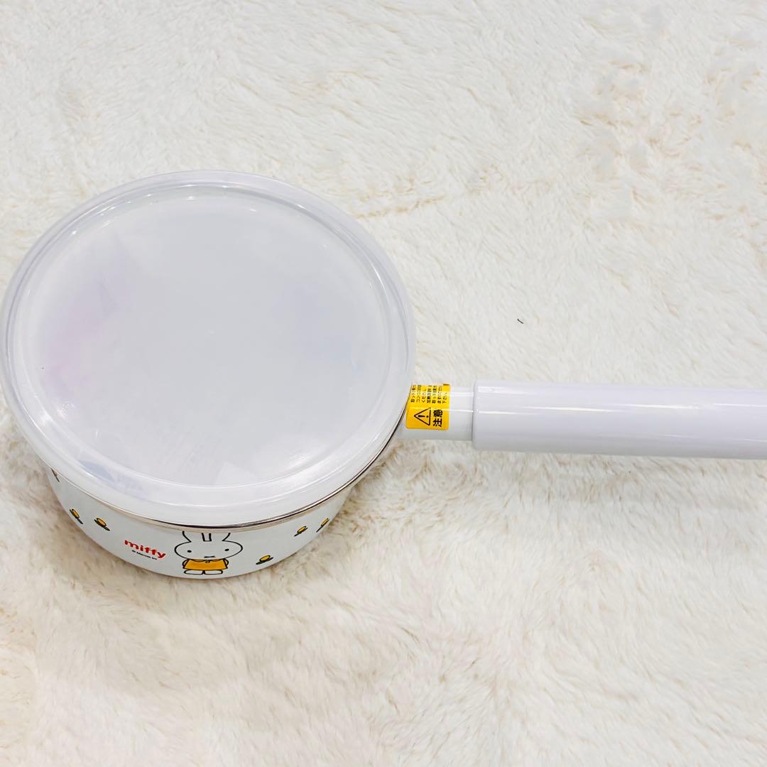 miffy　ミッフィー　ミニ鍋セット（ミニ片手鍋、ミニ両手鍋）蓋付　富士ホーロー