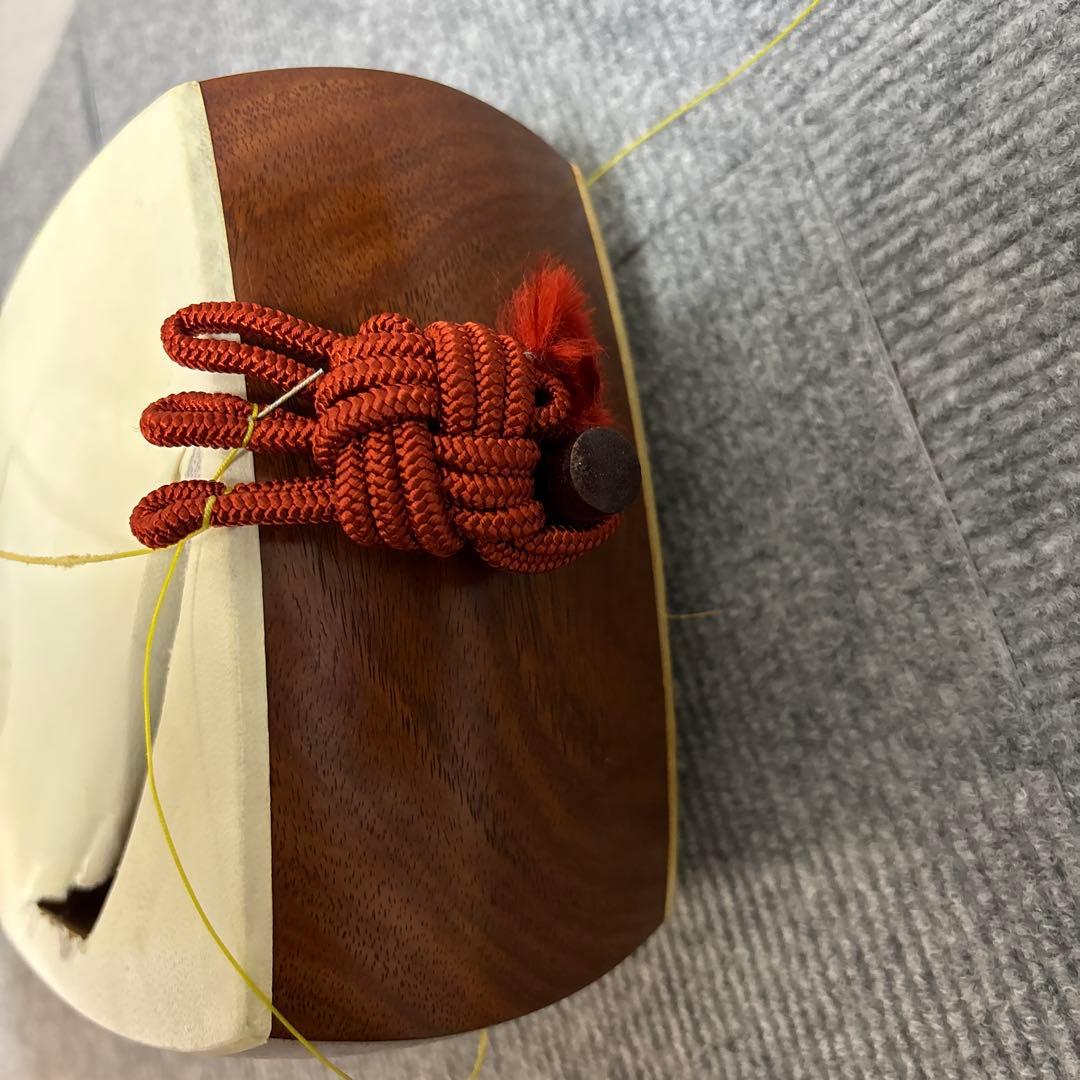 三味線 丸打胴　木製胴