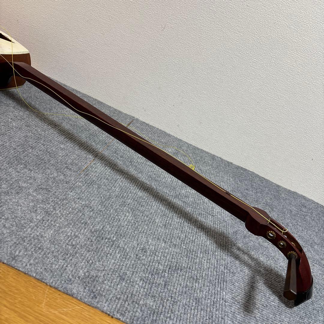 三味線 丸打胴　木製胴