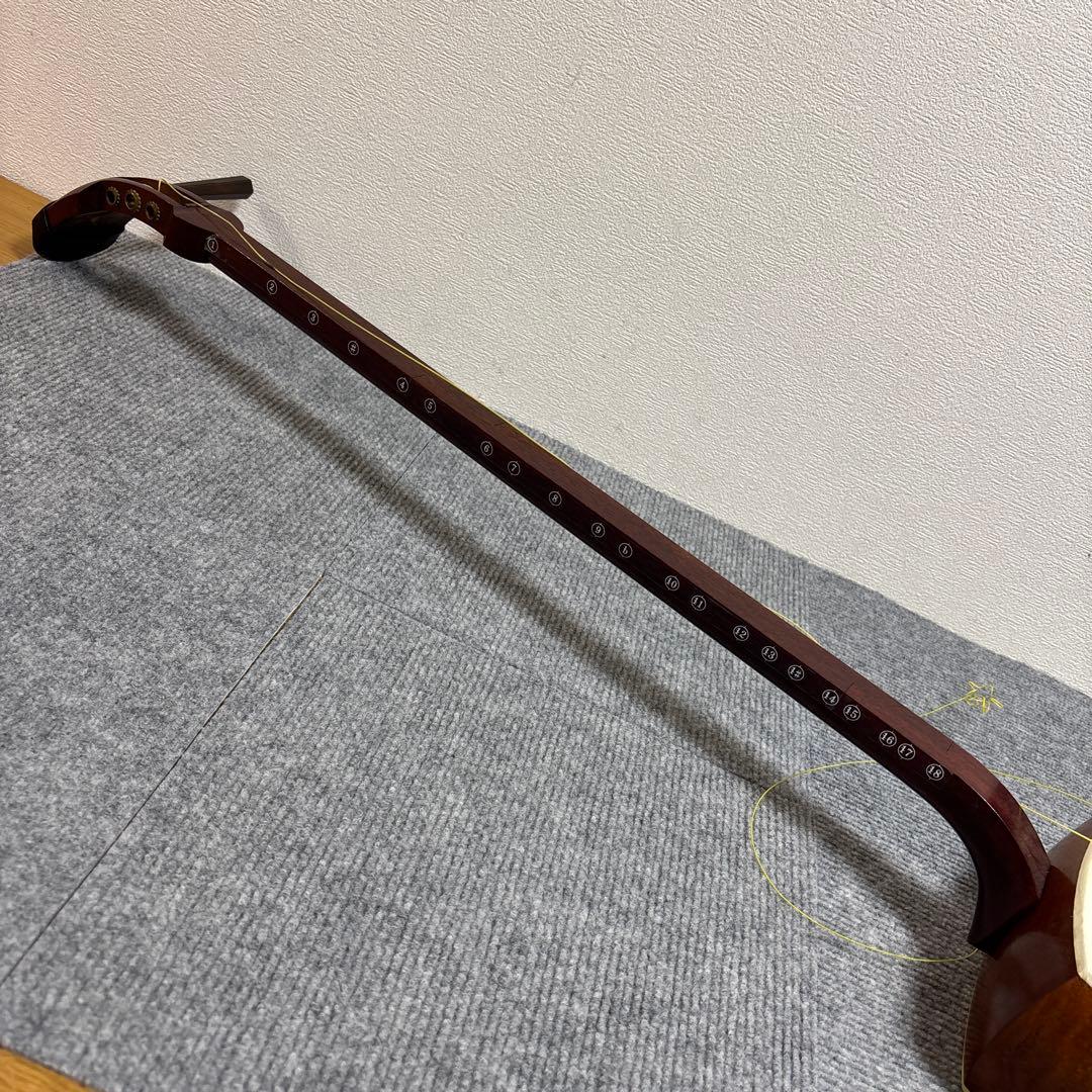 三味線 丸打胴　木製胴