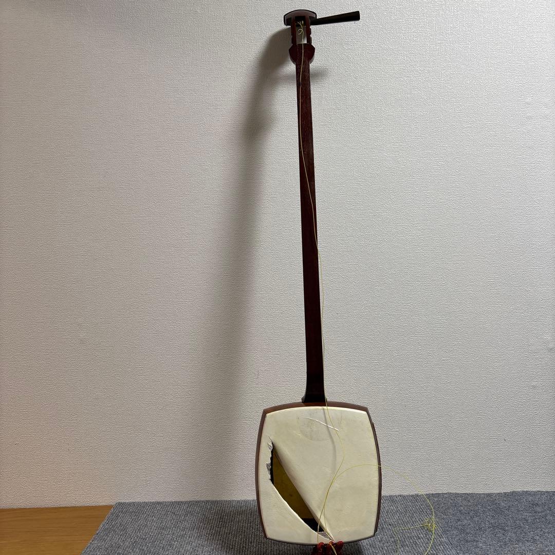 三味線 丸打胴　木製胴