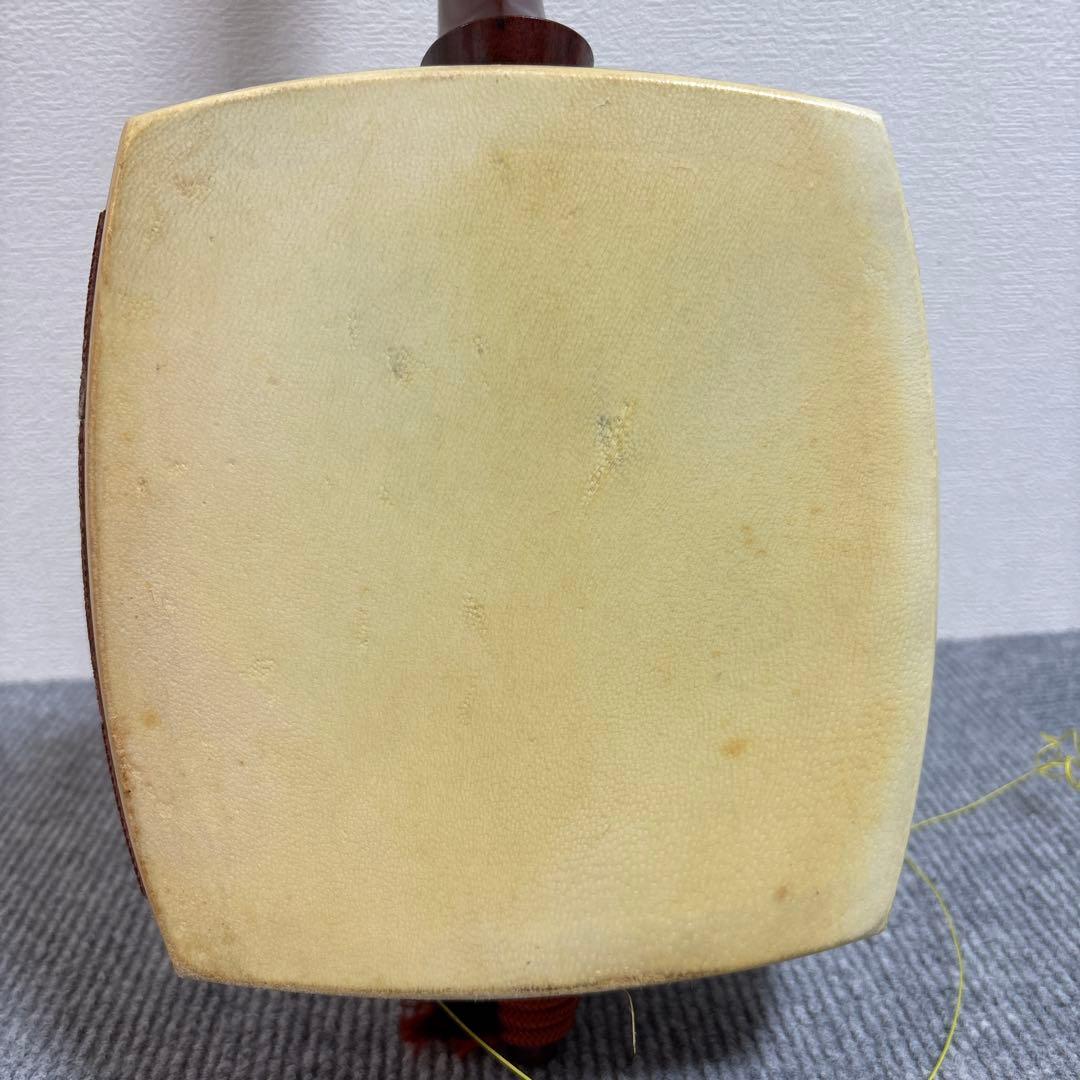 三味線 丸打胴　木製胴