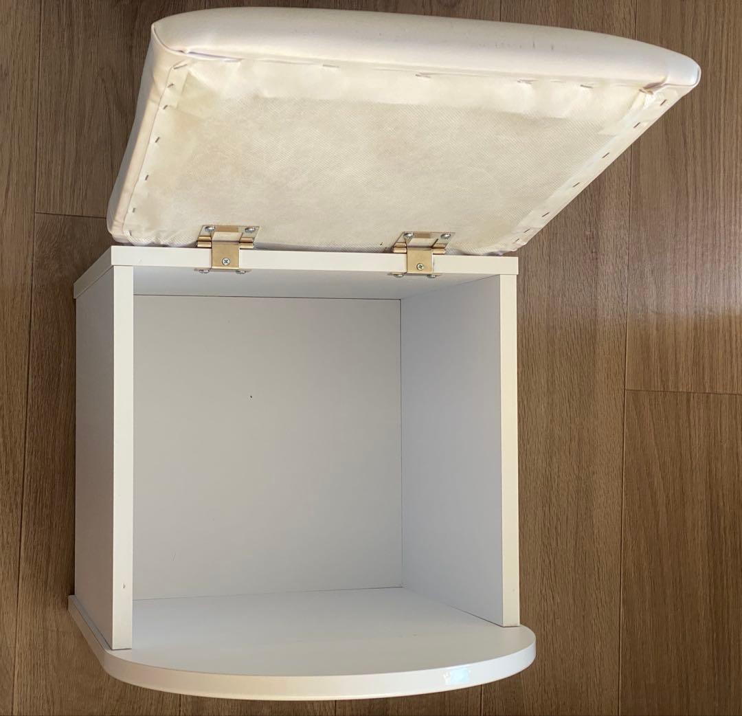 ドレッサー LED照明付き ホワイト