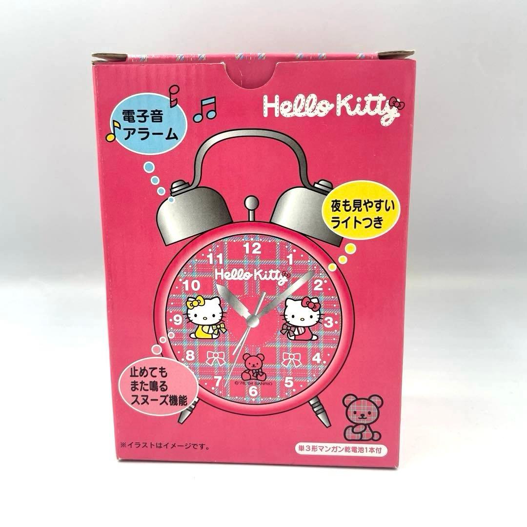 希少⭐️未使用⭐️激レア⭐️ハローキティ⭐️目覚まし時計⭐️2004年⭐️レトロ
