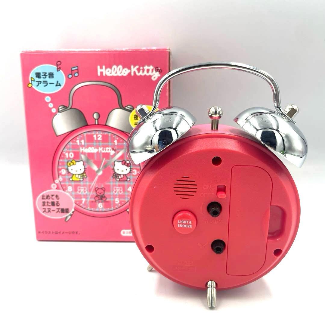 希少⭐️未使用⭐️激レア⭐️ハローキティ⭐️目覚まし時計⭐️2004年⭐️レトロ