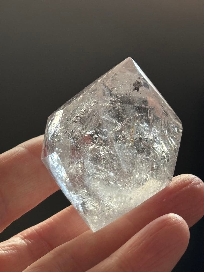 水入り水晶　行動範囲広い　エンハイドロ　透明度高い　65g 天然石