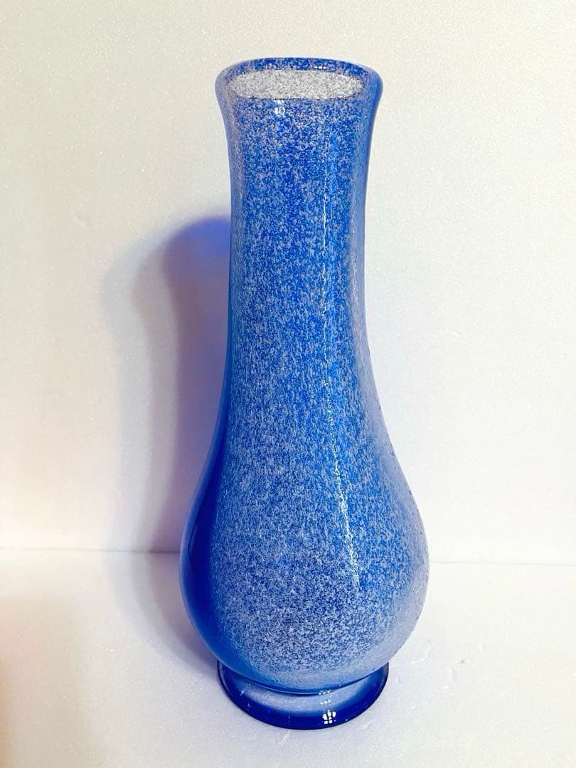 琉球ガラス　泡入り花瓶・泡入りグラス✖️5