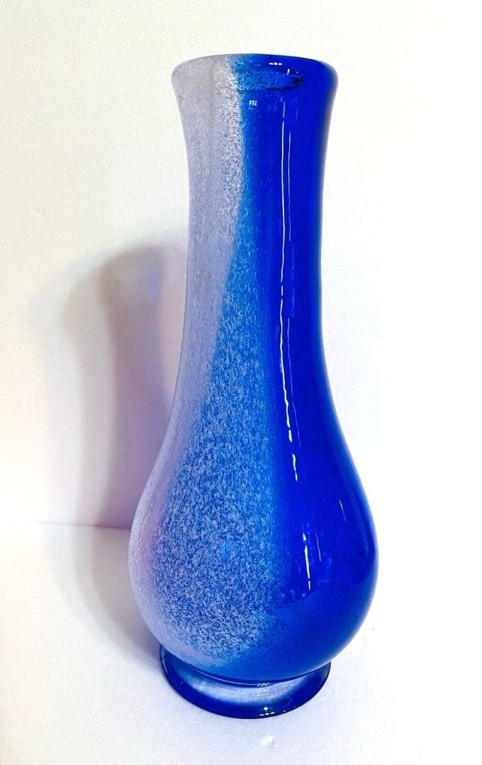 琉球ガラス　泡入り花瓶・泡入りグラス✖️5