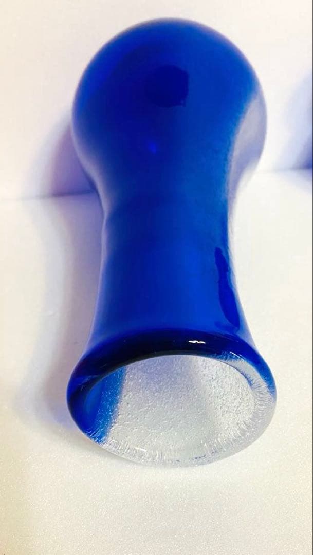 琉球ガラス　泡入り花瓶・泡入りグラス✖️5