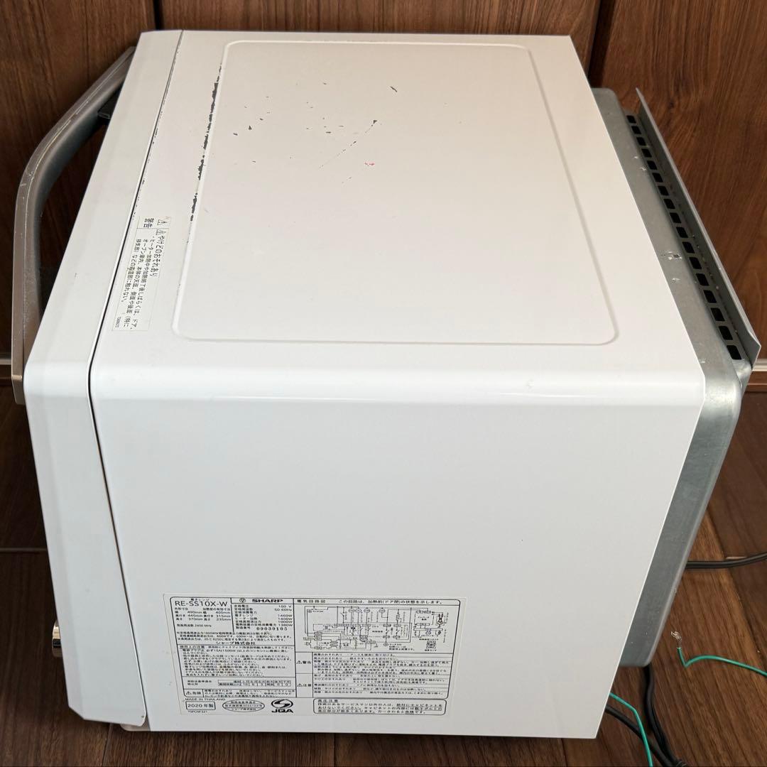 シャープ オーブンレンジ 31L RE-SS10-XW 白 オーブンのみ