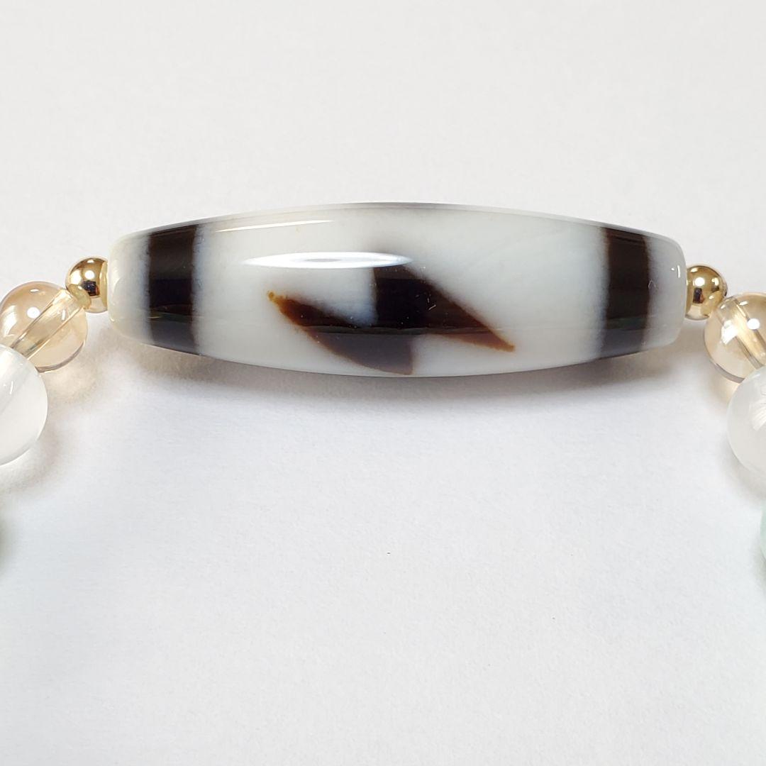 【一点のみ！】至純閃電五眼天珠 ブレスレット