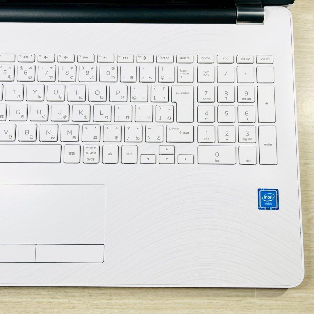 【お買い得】✨ホワイト ノートパソコン フルHD✨DVD カメラ win11