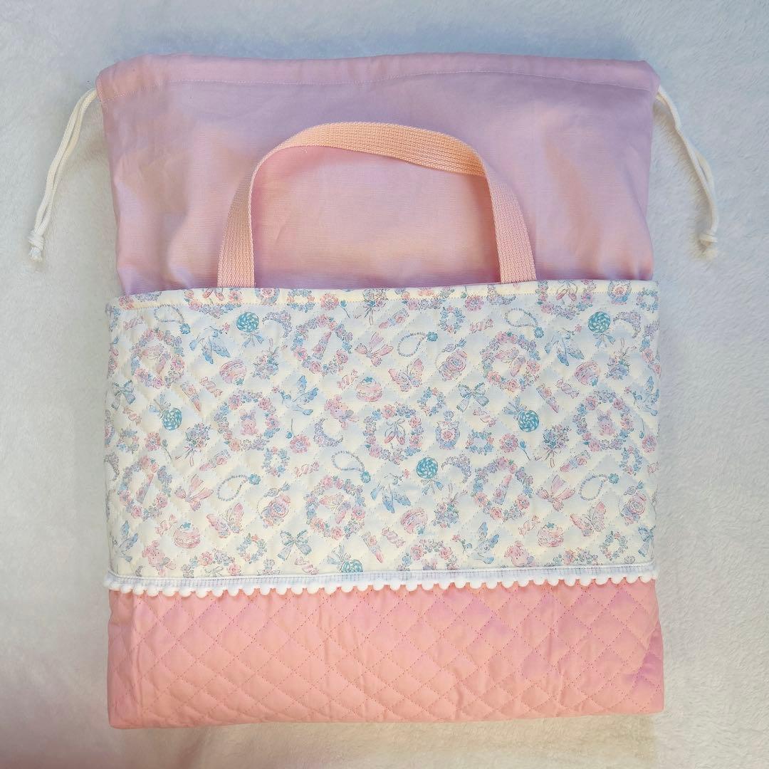 【彩様オーダー】うさぎ♡入園入学3点セット 女の子