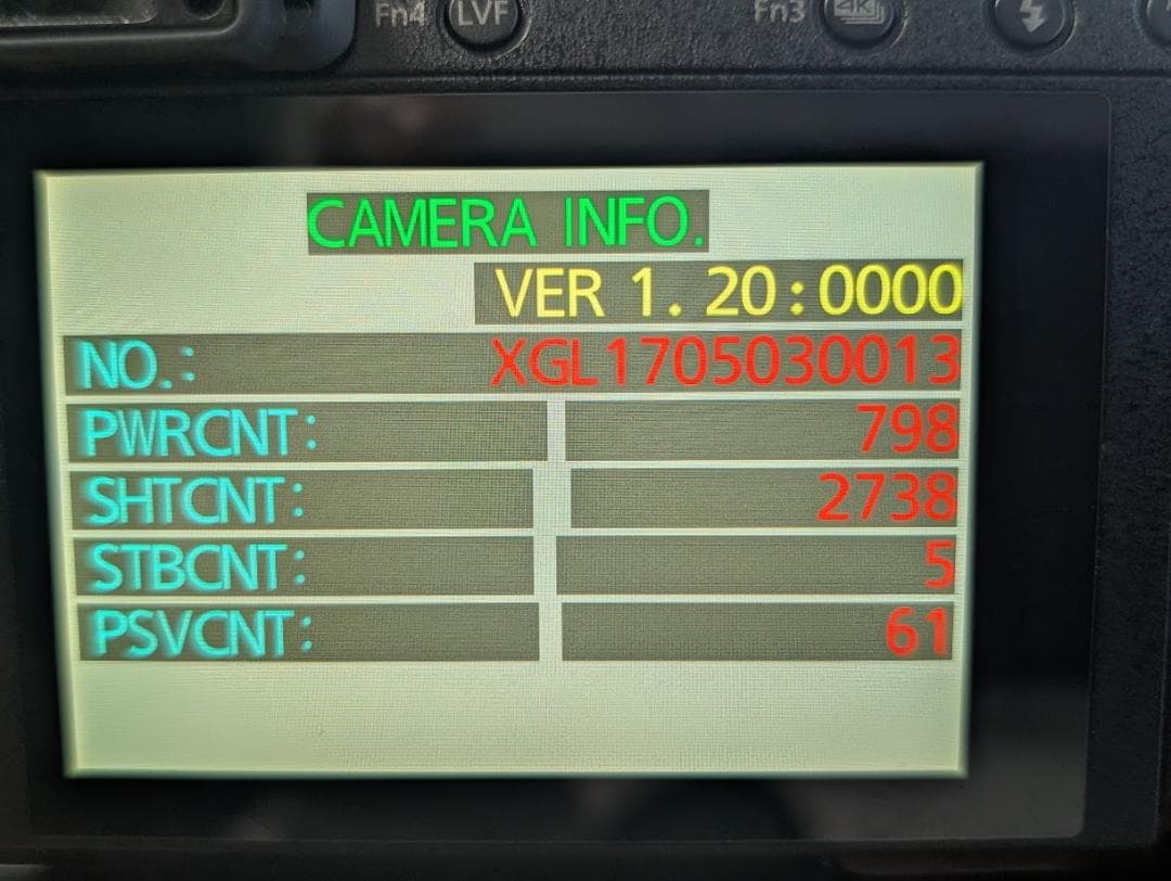 【美品】GX7MK2 ボディ ＋ ハンドグリップ & サムレスト付属