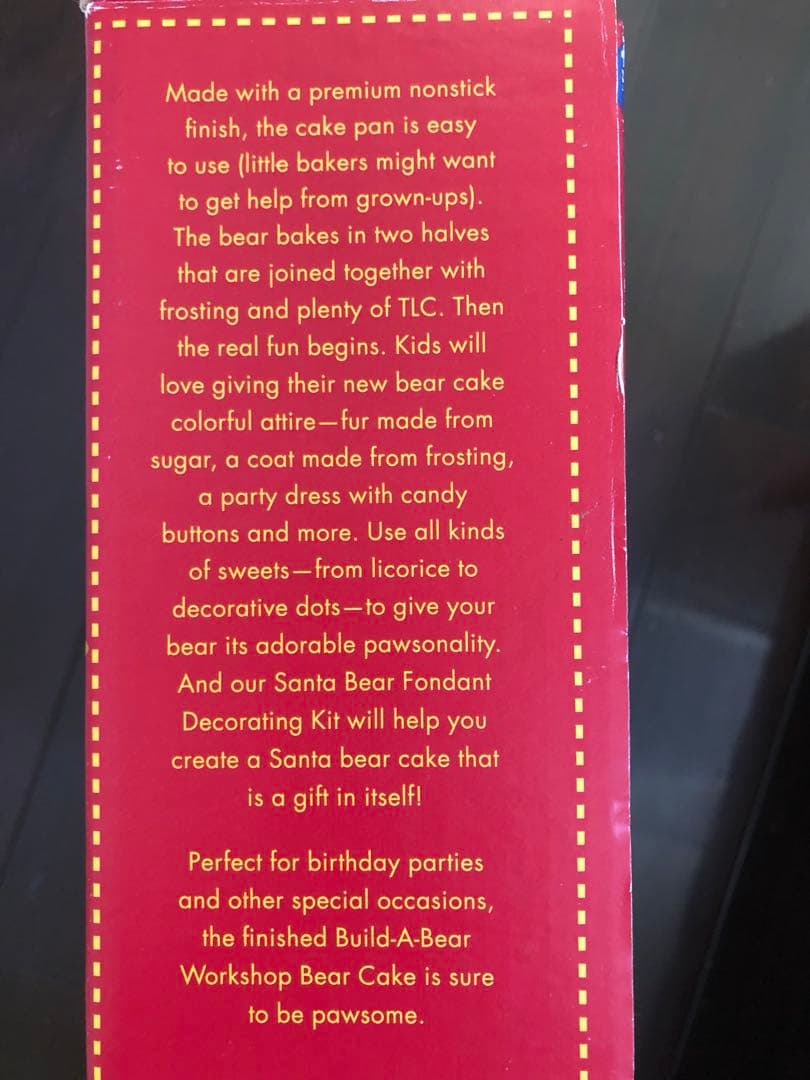 【新品貴重】立体　3D ケーキ型　ベア　Williams Sonoma