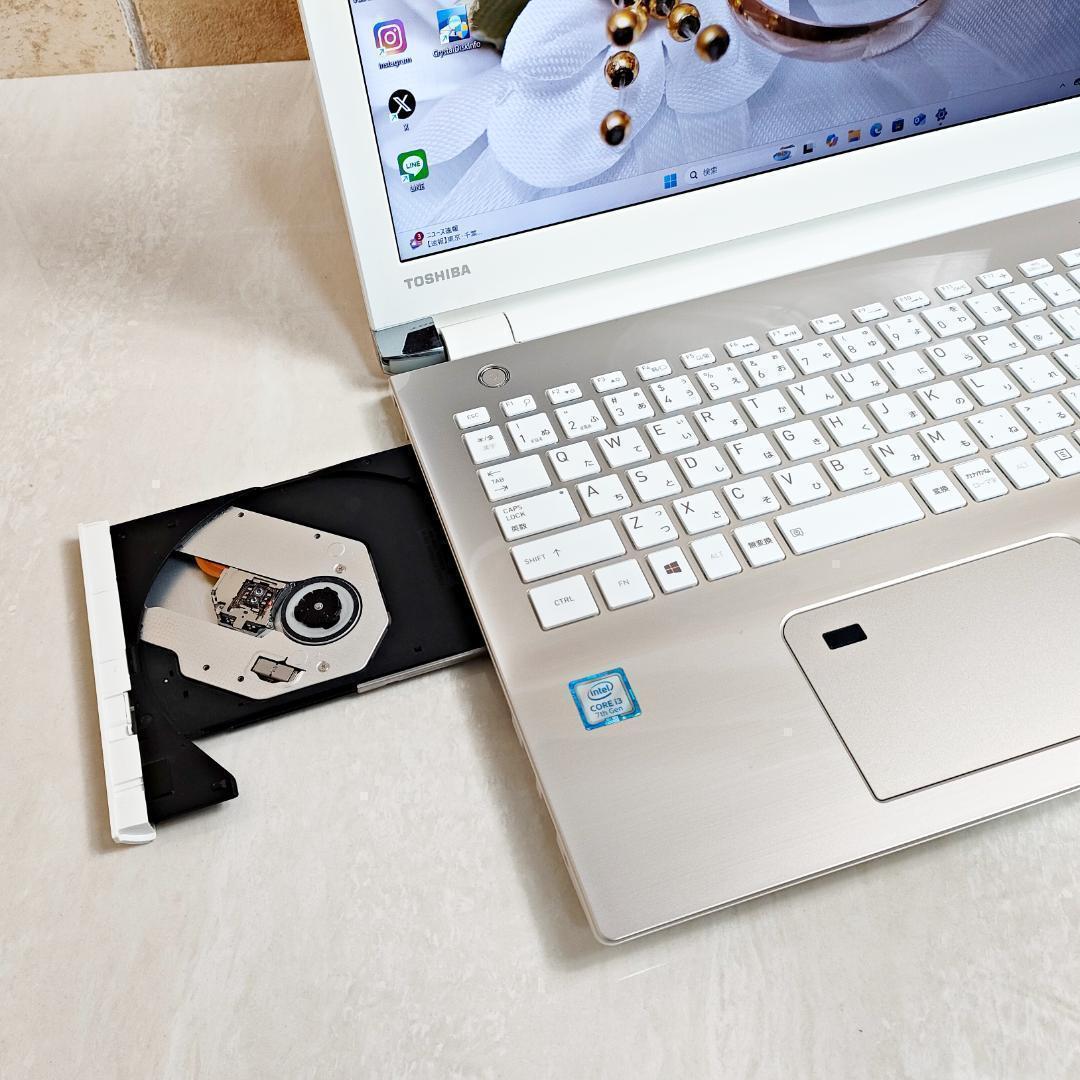 美品！新品SSD爆速・第7世代i3☆初心者OK！Win11ノートパソコン☆T66