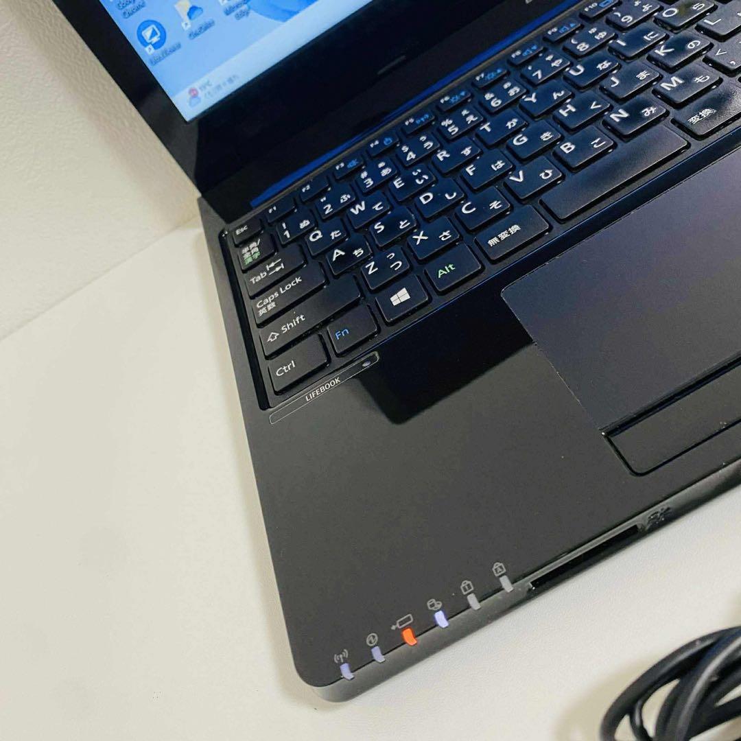 Y869 Fujitsuノートパソコン i5メモリ12G高速 Windows11