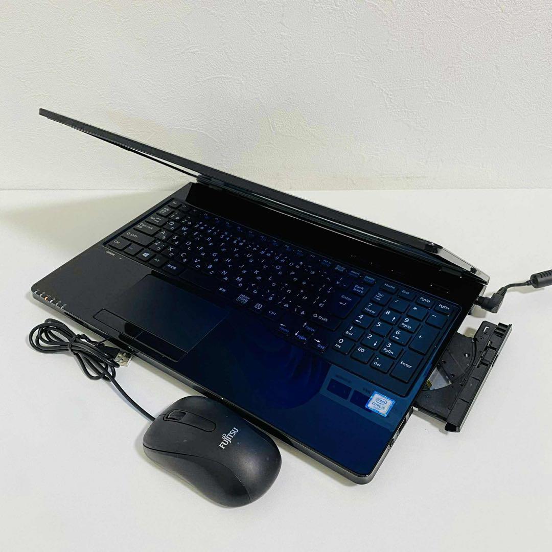 Y869 Fujitsuノートパソコン i5メモリ12G高速 Windows11