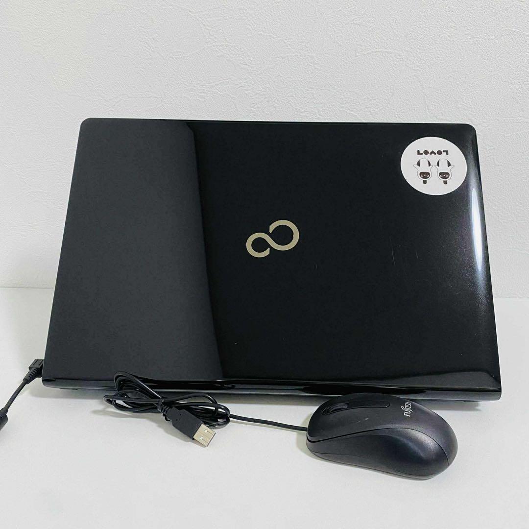 Y869 Fujitsuノートパソコン i5メモリ12G高速 Windows11