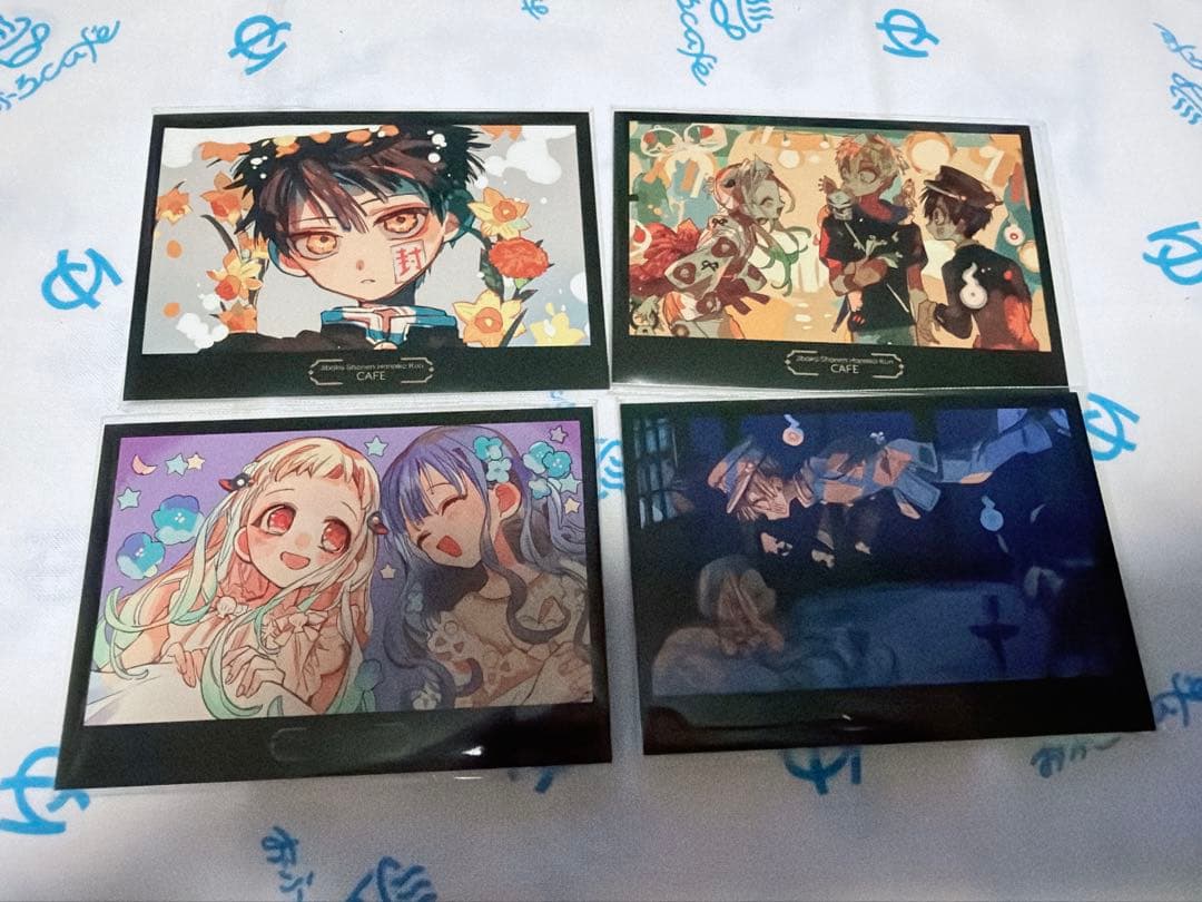 【美品】地縛少年花子くん 化け猫旅館 花子亭 特典 フォトカード全種セット①