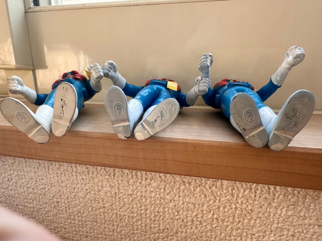 ポピー製　ライダーマン3体セット