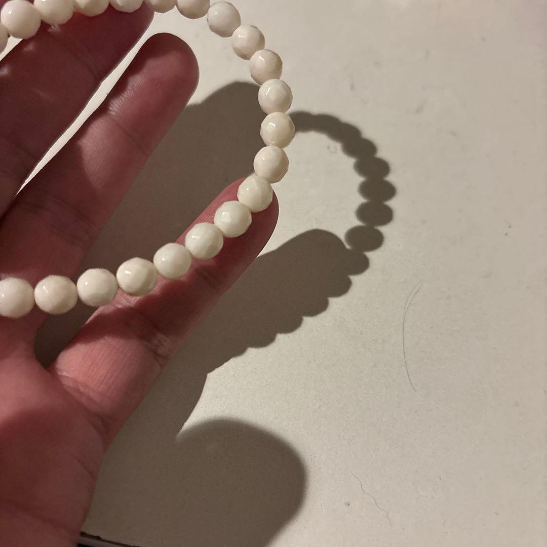 こっれはすっごい！こんなの見たことない！白珊瑚と双弁財天天珠！